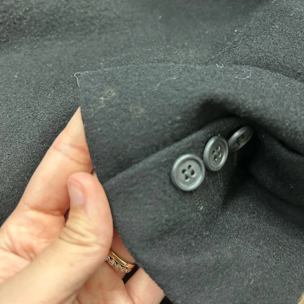 Valentino Uomo Black Wool Cashmere Men’s Blazer Sz 41R